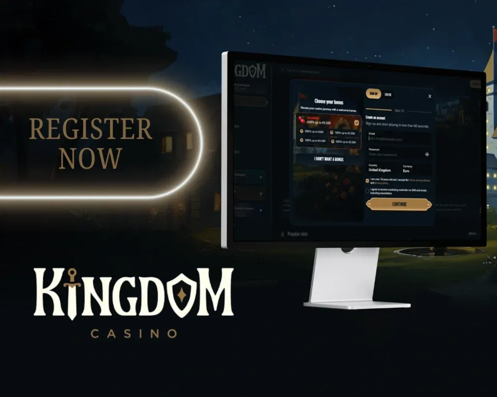 Casino Kingdom Registration and Login